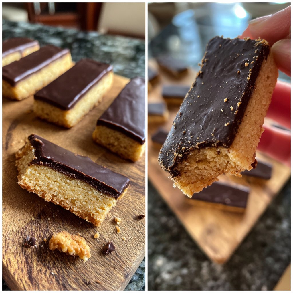 Chocolate Dipped Shortbread