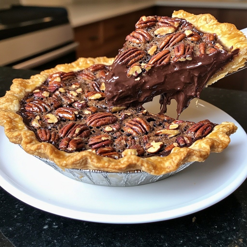 Texas Chocolate Pecan Pie