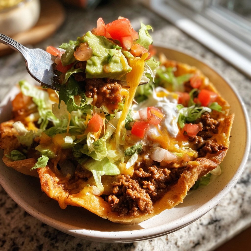 Ground Beef Taco Bowls