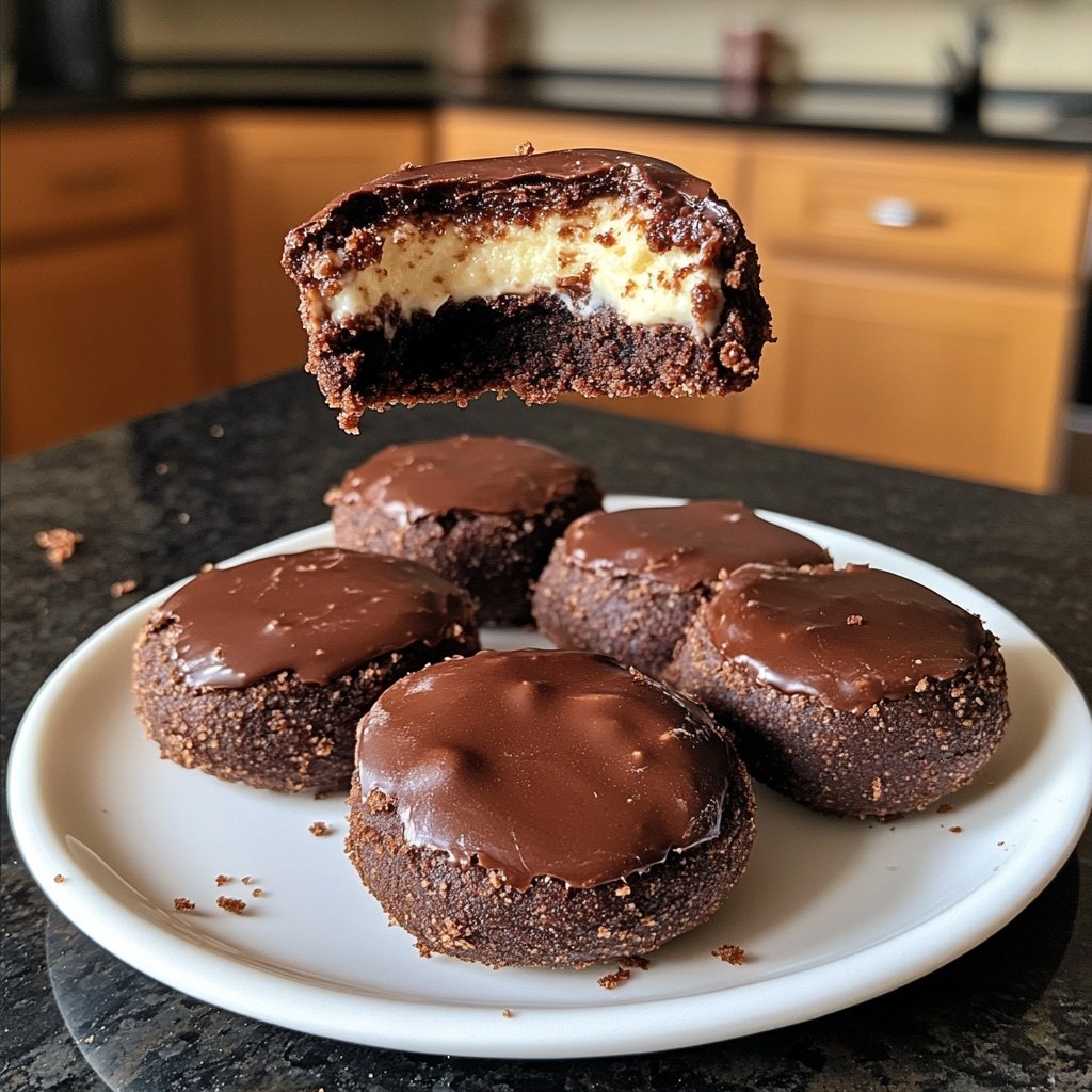 Choco Cheesecake Cookie Bites