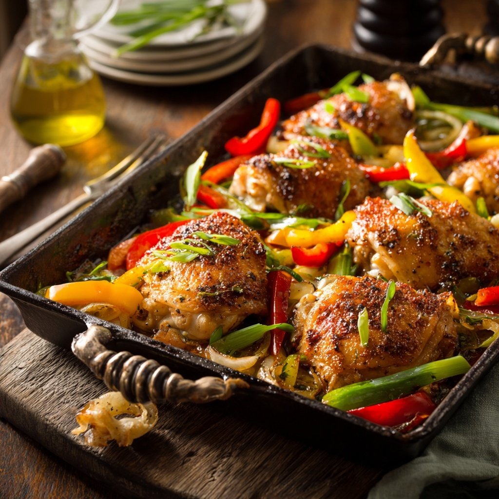 One Pan Easy Healthy Dinner Chicken