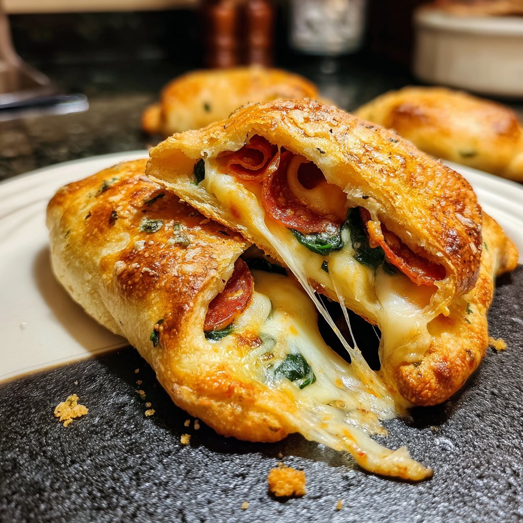 Super Bowl Mini Calzones