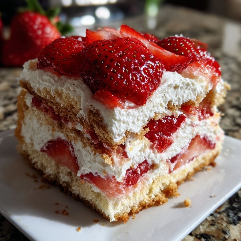 Fresh Strawberry Recipes No Bake