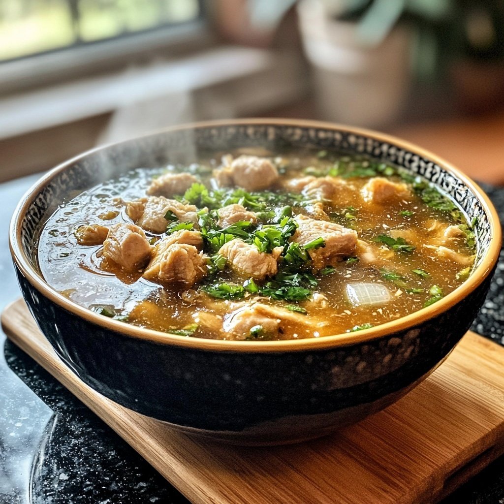 Crockpot Pho Ga (chicken pho)