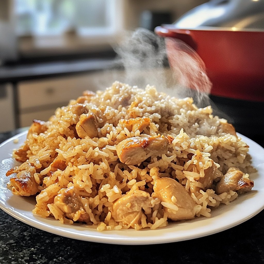 Chicken Ginger Rice
