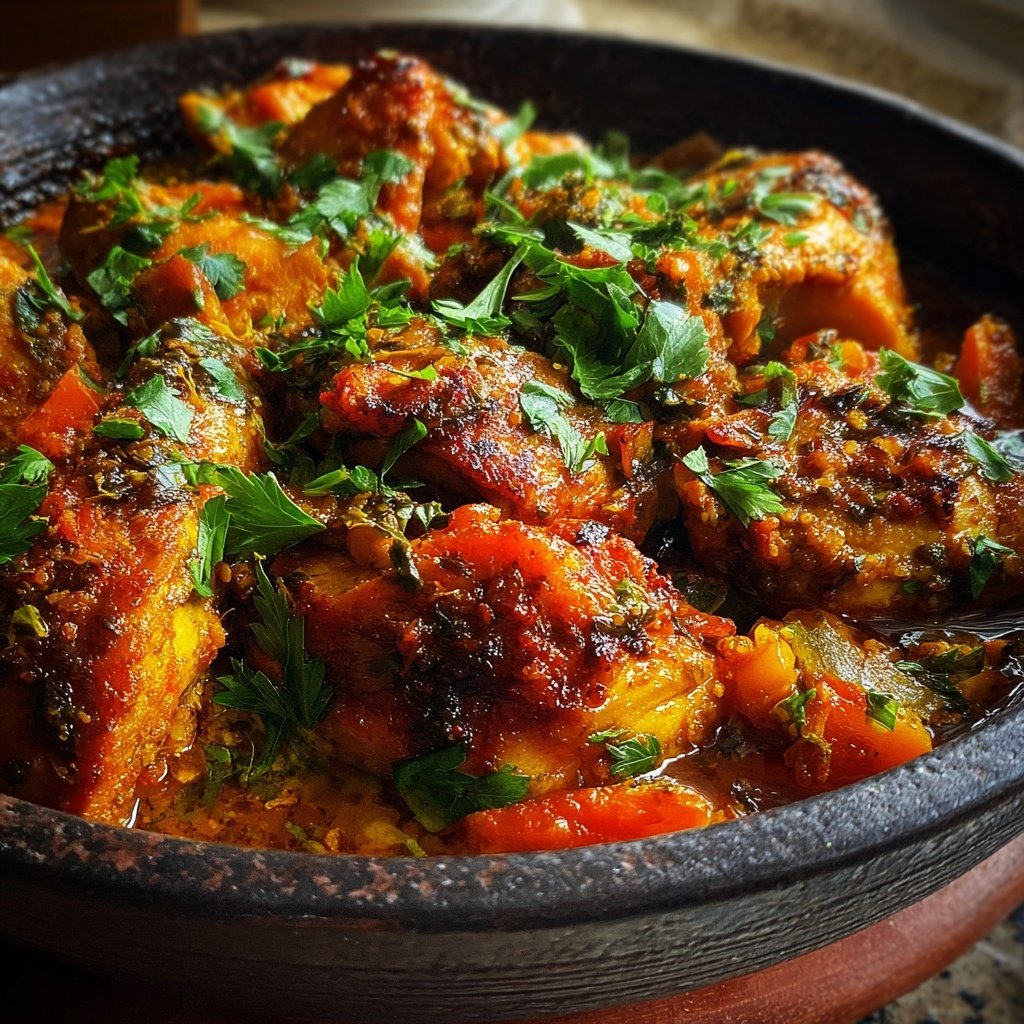 Global Flavors Moroccan Chicken Tagine