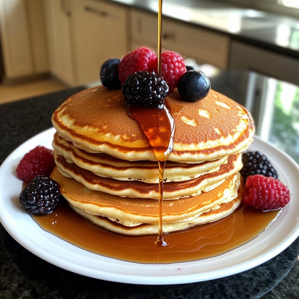 30-Minute Breakfast-for-Dinner Pancakes Recipe