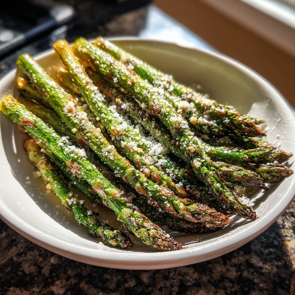 Garlic Parmesan Asparagus